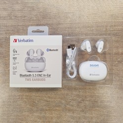 Verbatim Bluetooth 5.3 ENC In-Ear True Wireless Earbuds--The Art & Science of Risk